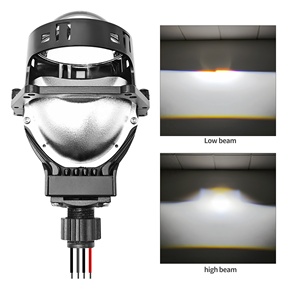 Faro <span class=keywords><strong>LED</strong></span> Chenlang 130W Laser 3.0 ad Installazione Senza Perdite, Proiettore Bi-<span class=keywords><strong>LED</strong></span> ad Alta Potenza, Lente di Alta Qualità 16V per Auto Universale - Product Image 4