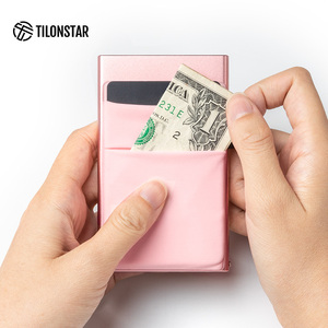 กระเป๋าสตางค์อัตโนมัติ TILONSTAR TVC106 แบบบาง วัสดุโลหะอะลูมิเนียม ช่องใส่บัตรด้านหน้า ป้องกัน RFID  สำหรับใส่บัตรเครดิต  แบบสั่งทำพิเศษ - Product Image 4