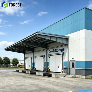Refrigerated Warehouse Building Airtight Design Pu Sandwich <b>Panel</b> Seafood Distribution Professional Grade - Product Image 1