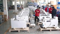 Imprimante DTF 33 cm à 2 têtes XP600/i3200 A3 pour transfert de film sur T-shirt, directement de l'usine