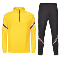 Survêtement demi-fermeture éclair bon marché, veste de Football, de course, d'entraînement, de Jogging, de sport pour hommes