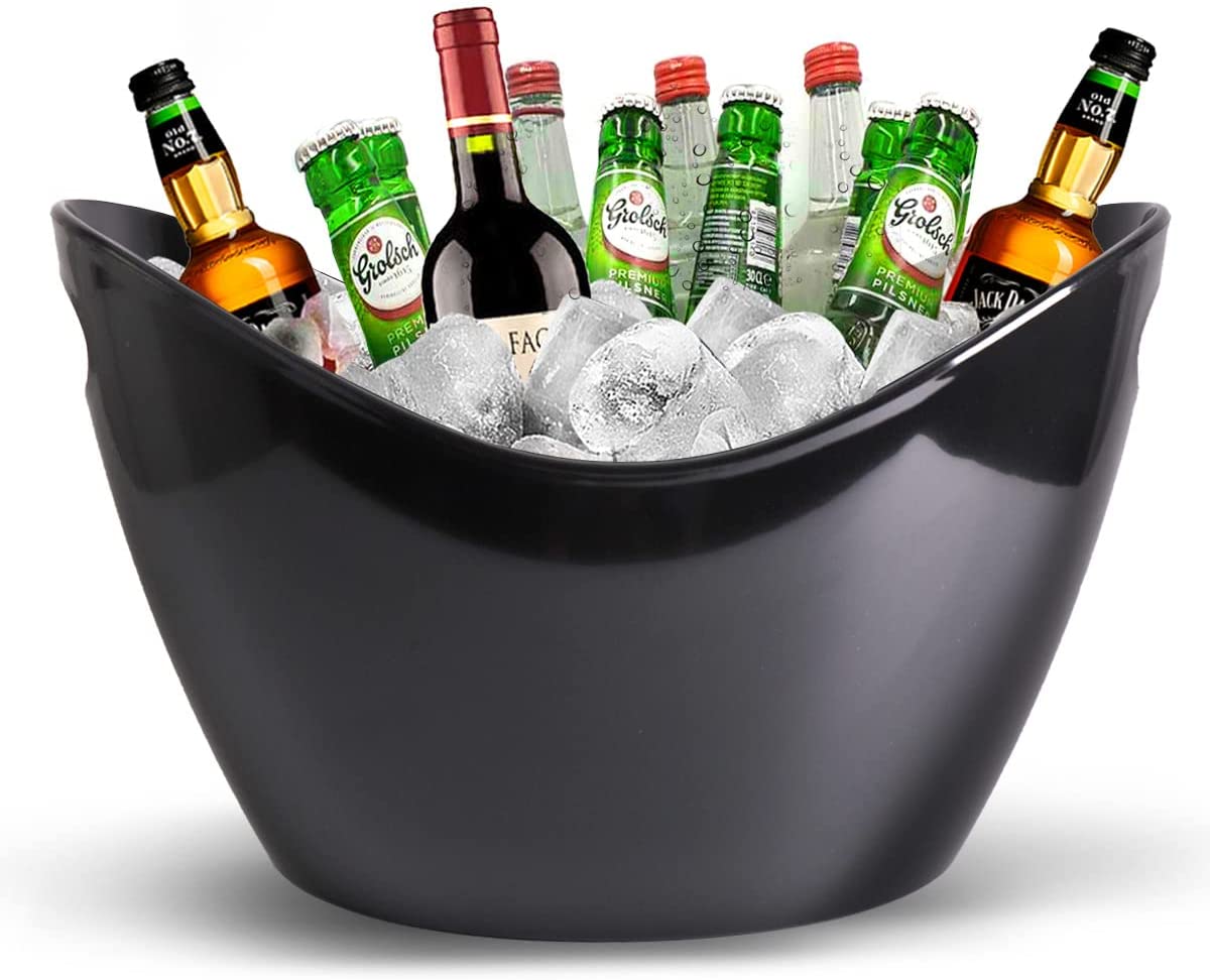 Cubo De Champán Vino Cerveza Portátil Beber Botella Bolsa De Hielo Enfriador Enfriador caliente 2019