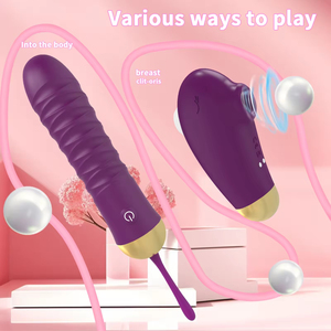 Sex Toy for Clit G Spot Stimulation, Adult Female Thrusting <b>Vibrator</b>, 10 <b>Vibration</b> Mode Massager Stick for Faster Orgasms - Product Image 5
