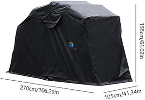 2025 <span class=keywords><strong>Garage</strong></span> de <span class=keywords><strong>moto</strong></span> <span class=keywords><strong>pliable</strong></span> de bonne qualité fabriqué en tissu Oxford avec le meilleur prix fabriqué en Chine - Product Image 6