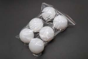 Bola elástica de goma natural de silicona sólida suave en blanco y negro Pantalla vibratoria de alta frecuencia - Product Image 5