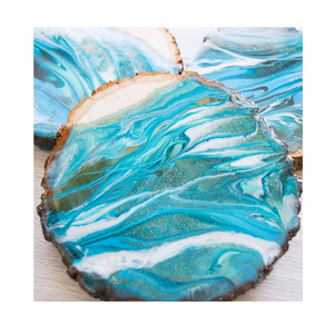 Posavasos de resina epoxi para Decoración de mesa de boda, Mantel Individual de alta calidad, accesorios de cocina, gran oferta - Product Image 1