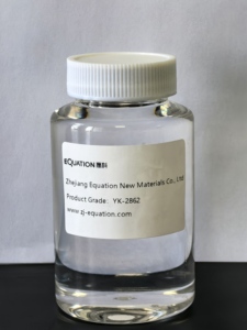 EQUATION Leading Supply Pure Clear YK-2862 Polisiloxano con terminación hidroxietoxi alquil, Aceite de silicona para tratamiento de superficies de cuero - Product Image 1