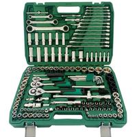 Automotive Steckschlüsselsatz Komplettes Mechaniker-Werkzeugset Hochleistungs-Handwerkzeuge für Fahrzeugdemontage & -wartung