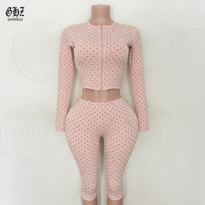 2026 Clothing Manufacturers <strong>for</strong> <strong>Women's</strong> Summer Casual Halter Rompers Polka Dot Print <strong>Shorts</strong> Set Fitness V Neck <strong>Women</strong> <strong>Jumpsuits</strong> - Product Image 3