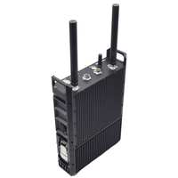 Radio UHF/VHF de Malla para Mochila, Radio Definida por Software (SDR), Controlador de Vuelo, Sistema de Seguimiento UAV con Antena Omnidireccional de Frecuencia Saltante FHSS