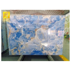 Tấm ốp tường đá tự nhiên BOTON STONE, đá <span class=keywords><strong>Onyx</strong></span> xanh Pakistan xuyên sáng, kiểu ghép cạnh, dùng làm đèn nền - Product Image 3