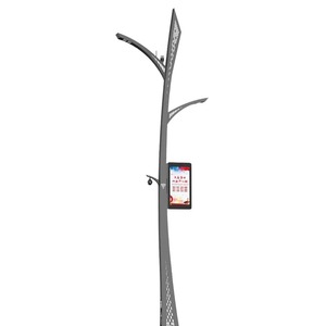 Poste Inteligente Integrado con WiFi 5G, Poste de Iluminación Inteligente Inspirado en el Diseño de Árboles <span class=keywords><strong>para</strong></span> la Infraestructura de Ciudades Inteligentes y la Mejora de Espacios Públicos - Product Image 1