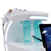 Mesin Perawatan Kulit Ice Blue 7 in 1 Facial Hydra Aqua Peel Dermabrasi Diamond Microdermabrasi Deteksi Kulit