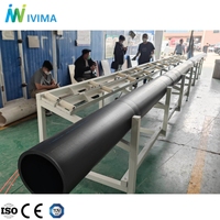 Machine d'extrusion de tube de tuyau de gaz d'eaux usées de drainage d'alimentation en eau de plastique PP PE PPR HDPE polyéthylène