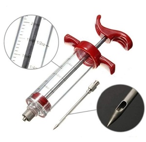 Dinde brosse <span class=keywords><strong>saumure</strong></span> saline BBQ cuisson saveur <span class=keywords><strong>seringue</strong></span> viande assaisonnement Marinade injecteur Kit pour volaille dinde boeuf porc - Product Image 3