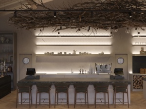 Meubles personnalisés pour hôtels et restaurants, tables et chaises de salle à manger modernes, comptoir de bar, design d'intérieur - Product Image 2