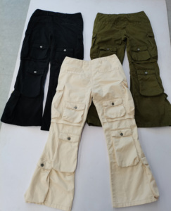 Pantalones Cargo Personalizados con Múltiples Bolsillos, Pantalones Cargo para Hombre, Jeans Cargo - Product Image 3