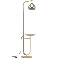 Lampe sur pied LED en verre et fer, design nordique moderne, pour chambre à coucher, salon, décoration intérieure, grande taille 90, garantie 3 ans