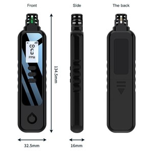 Detector portátil de monóxido de carbono 0-999PPM, monitor electroquímico de gases para camping, caravanas y uso doméstico - Product Image 2