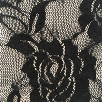Soldes de stock : Tissu en dentelle élastique blanc, dentelle rose pour robes de mariée, vêtements pour femmes, robes pour enfants, sous-vêtements