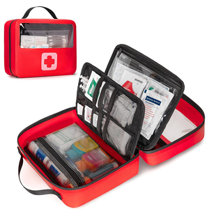 Trousse de premiers secours avec système Molle, panneau détachable, bandoulière – Sac médical de voyage portable, trousse d'urgence, imperméable, ambulance - Product Image 1
