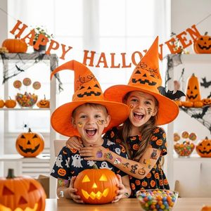 Festa di Halloween favorisce tatuaggi temporanei scheletro pipistrello decorazioni Festive accessori adesivi - Product Image 3