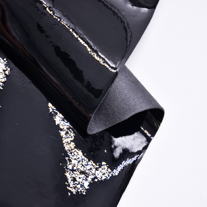 1M Moq Bán Buôn <span class=keywords><strong>0.8Mm</strong></span> Giả Sợi Nhỏ Gương <span class=keywords><strong>PU</strong></span> Tổng Hợp Giày Túi Da Vải Không Có Nhăn - Product Image 2