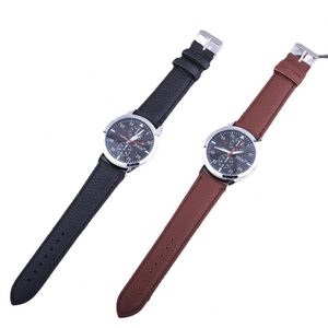 High-quality Men's Genuine Leather Wallet Belt Quartz <b>Watch</b> Pen Business Cooperation Gift <b>Set</b> with Gift Box Custom logo - Product Image 6