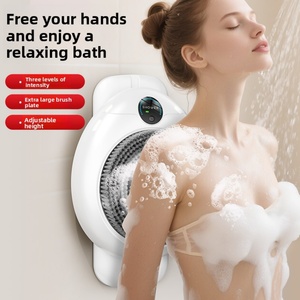Wall-mounted Fully Automatic Smart <b>Bathing</b> Machine Movable Electric <b>Brush</b> Multi-functional 360° Deep Cleansing Full Body SPA - Product Image 3