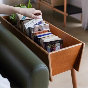 Customizable Designed Indoor Simple Solid Wood Planting Flower Stand Large Capacity Record Storage Case - Product Image 4