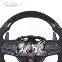 Volant de voiture Led professionnel, en Fiber de carbone, pouces, personnalisé, pour Dodge