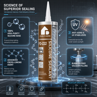 Scellant professionnel de qualité industrielle FEIDU FD-222, résistant aux UV, faible odeur, non toxique, flexible, durable, neutre, à séchage rapide