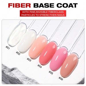 JTING Factory - Base de Fibra Profesional para Uñas, 6 Colores, Rosa Nude, Esmalte de Gel, Diseño Personalizado, Marca Privada, Esmalte de Uñas en Gel - Product Image 4