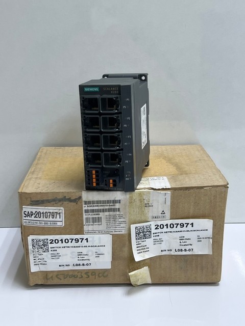 ETHERNET SWITCH 6GK5208-0BA10-2AA3