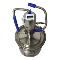 Équipement de distillation industrielle de laboratoire 12L-60L Extracteur à vapeur d'huile distillateur d'huile essentielle pure avec sas