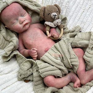 <span class=keywords><strong>Poupée</strong></span> en silicone <span class=keywords><strong>reborn</strong></span> faite à la main <span class=keywords><strong>de</strong></span> 44 cm, orteils pliables, nouveau-né garçon, pour la guérison émotionnelle, cadeau <span class=keywords><strong>de</strong></span> Thanksgiving - Product Image 2