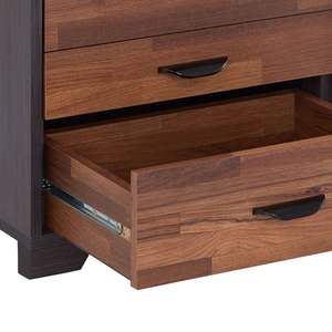 DB Eloy <b>Walnut</b> & Espresso Finish Accent <b>Table</b> for Living Room Furniture - Product Image 5