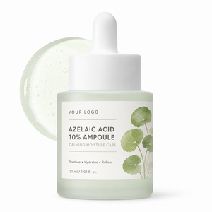 Ampolla <span class=keywords><strong>de</strong></span> <span class=keywords><strong>Ácido</strong></span> Azelaico Calmante para el Enrojecimiento, Corrector <span class=keywords><strong>de</strong></span> Manchas Oscuras para Piel Sensible Propensa al Acné, Iluminador y Minimizador <span class=keywords><strong>de</strong></span> Poros, OEM ODM - Product Image 1