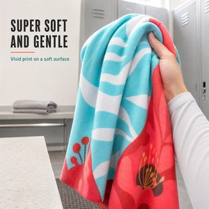 Serviette de sport en daim à séchage rapide extra large absorbant la sueur rPET ou microfibre Serviette de sport de voyage - Product Image 3