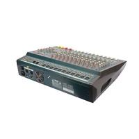 Console de mixage amplifiée 12 canaux haute puissance DN1233 avec fonction Bluetooth