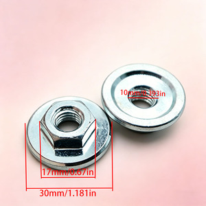 Yili Hardware Angle <b>Grinder</b> Pressure Plate M10 100mm Hexagonal Steel For General Grinding Polishing - Product Image 4