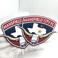 Patch logo personnalisé en TPU avec effet transparent pour accessoires vestimentaires modernes, chaussures, sacs, vêtements de sport et étiquettes de marque