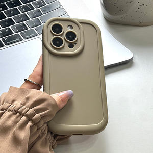 <span class=keywords><strong>Coque</strong></span> de téléphone élégante <span class=keywords><strong>beige</strong></span> marron noir pour <span class=keywords><strong>iPhone</strong></span> 16 15 14 13 12 <span class=keywords><strong>11</strong></span> Pro Max Plus XR XS Max housse de protection antichoc mince - Product Image 5
