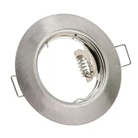Soporte de Marco Empotrado en el Techo para Lámparas LED Redondas, Portalámparas MR16 GU10, Accesorio para Iluminación Puntual