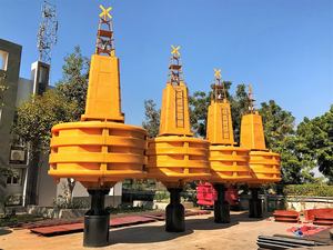 Bouée de navigation maritime HDPE personnalisée pour la surveillance des rivières et des lacs robuste et écologique pour la collecte de données - Product Image 3