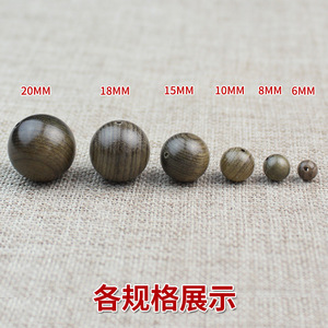ลูกปัดไม้นานามิสีทองทรงกลมขัดเงากระจายสำหรับการทำเครื่องประดับสร้อยข้อมือชาวพุทธแบบทำด้วยตัวเอง - Product Image 5
