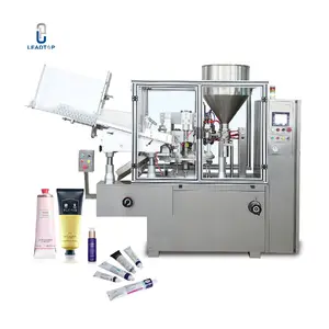 Automatic Plastic Toothpaste Tube Soft Cosmetic Cream Paste Tube Filling Sealing Machine