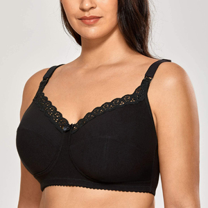 Sujetador deportivo acanalado para mujer, sostén de maternidad de Color sólido G <span class=keywords><strong>H</strong></span> I J K <span class=keywords><strong>M</strong></span> N Ddd, Sexy, para lactancia materna, venta al por mayor de fábrica - Product Image 4