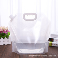 ActEarly 10L sac d'eau en plastique pliable sans Bpa bouteille d'eau pliable pour promotionnel/camping/escalade/pique-nique/barbecue