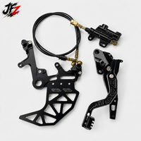 Kit de conversion de levier de frein à pied Surron Ultra Bee Light Bee X Talaria X3, aluminium anodisé CNC, haute performance, amélioration pour la course MX